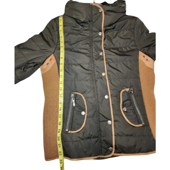 Montana Co Quilted Puffer Jacket Sz S - Picture 4 of 15